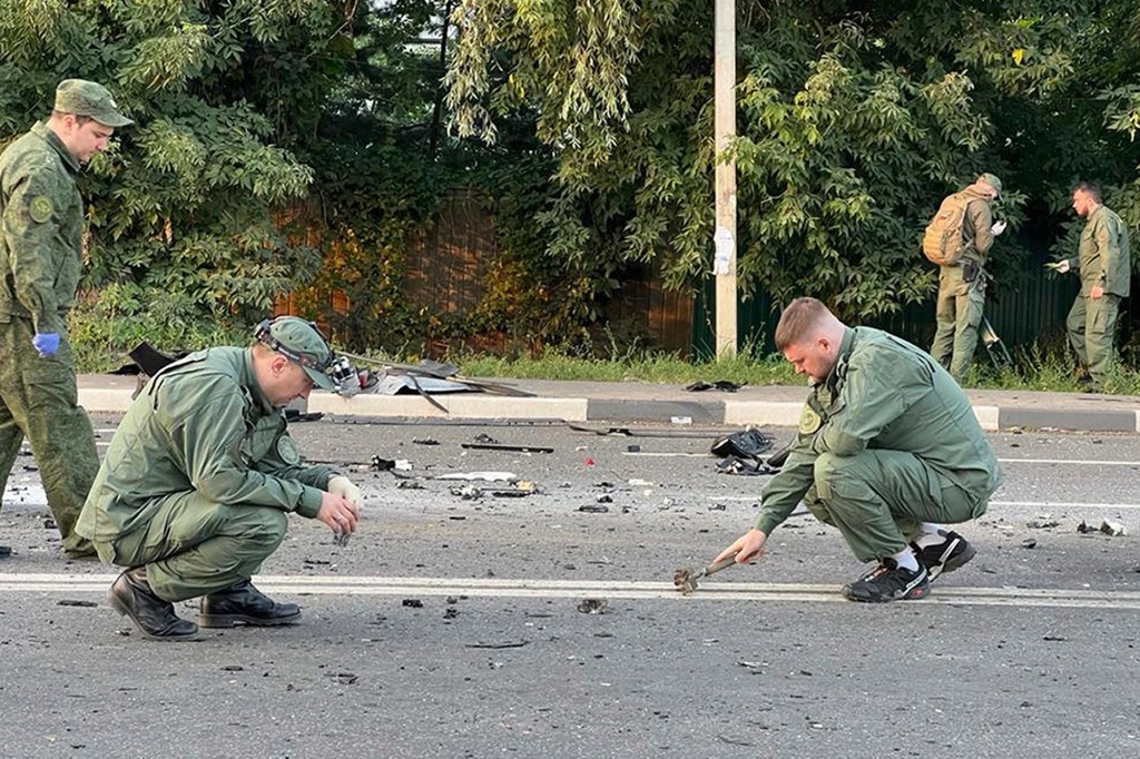 Dugina, 29, was returning on Saturday from a cultural festival when her Toyota Land Cruiser exploded, killing her outside Moscow. 