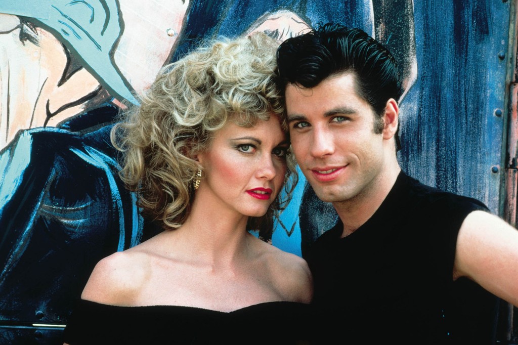 Newton-John and Travolta met on the set of the hit 1978 film "Grease."