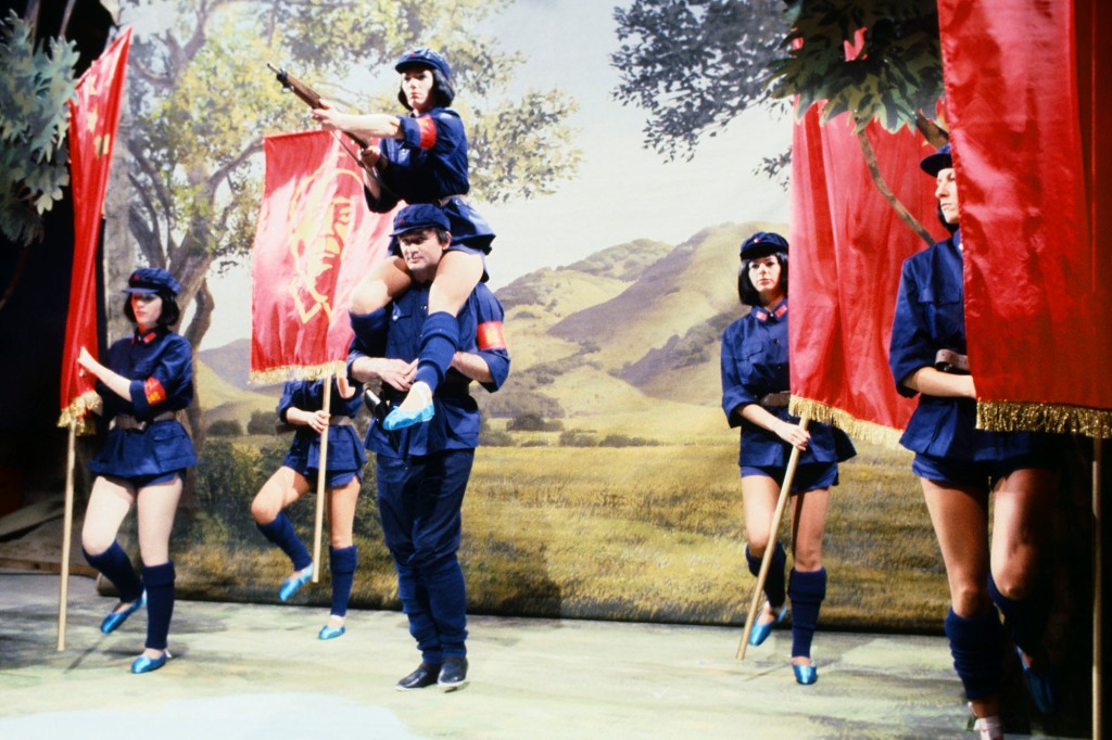 Bill Murray as Ronnie Bateman, Commander Choi during "Bad Red Chinese Ballet" skit on November 18, 1978.