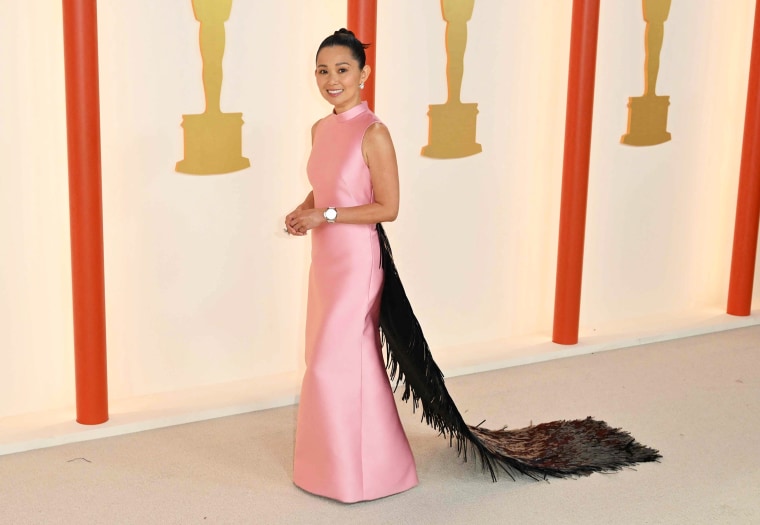 How Hong Chau's 2023 Oscars Gown Honored Her Heritage Pop Culturely