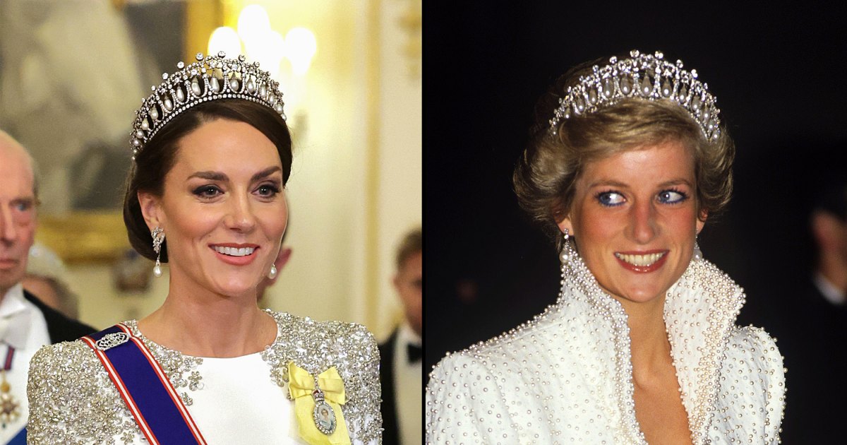 Kate Middleton in Princess Diana’s Favorite Lover’s Knot Tiara: Pics ...