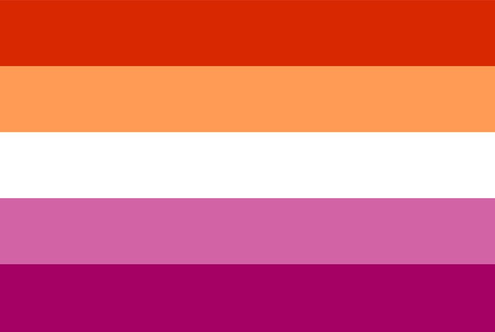lesbian pride flag, pride flags