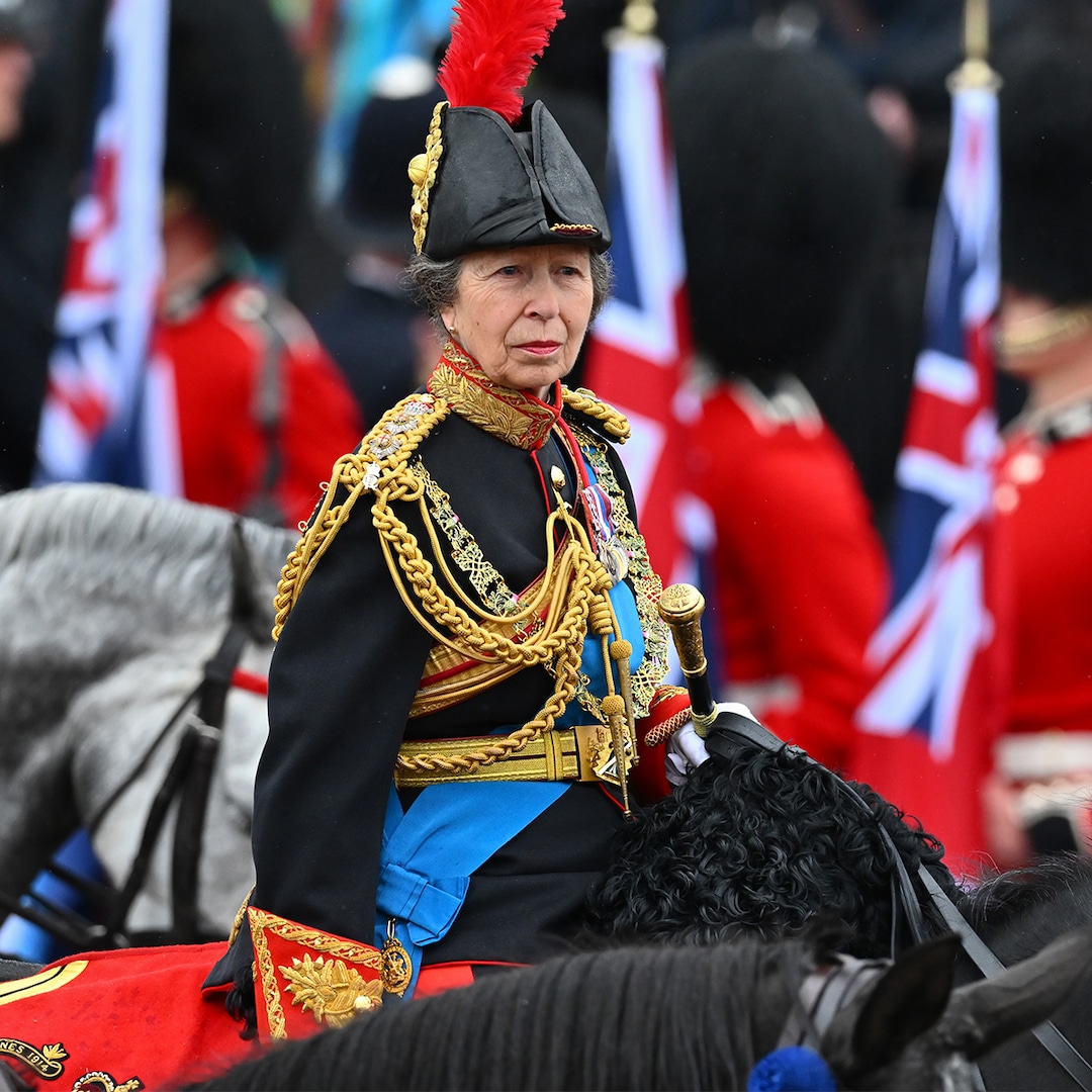 Of Course Princess Anne Rode on a Horse at King Charles' Coronation ...