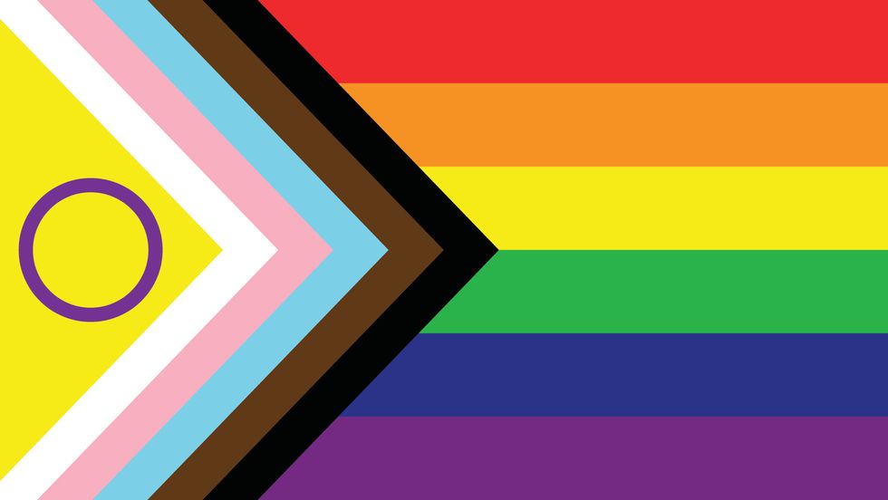 pride flags, intersex pride flag
