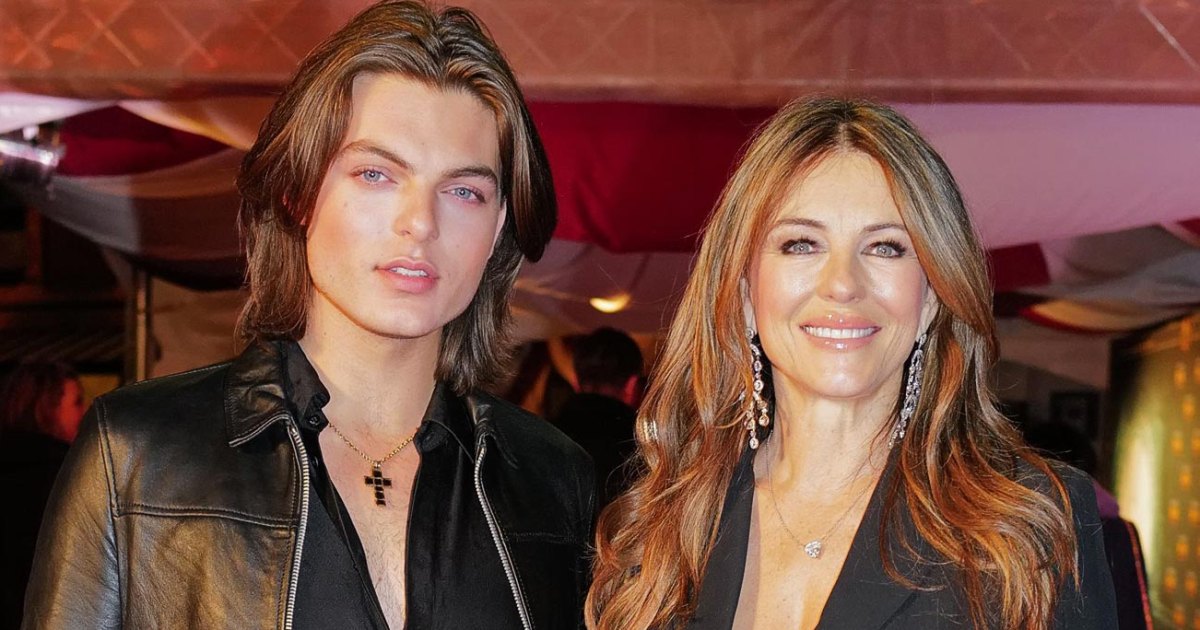 Elizabeth Hurley’s Sweetest Moments With Son Damian | Pop Culturely