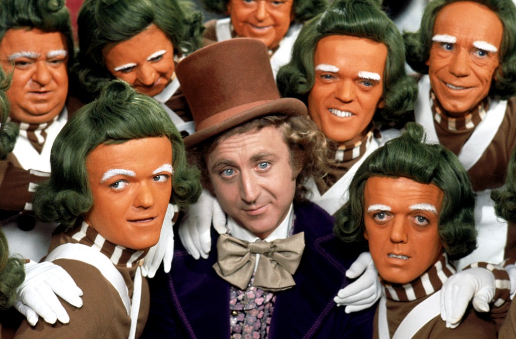 Willy Wonka and Oompa Loompas